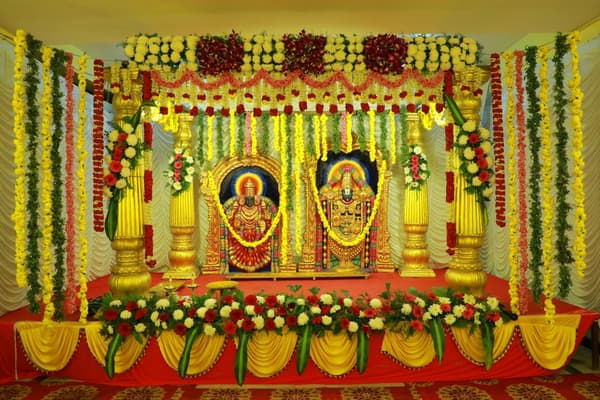 Traditional Pooja Ceremony Decor